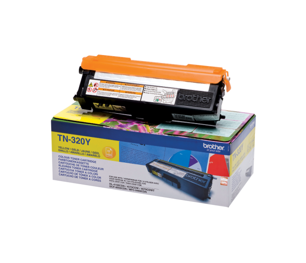 BROTHER TN320Y Yellow - 62535 - zdjęcie 2